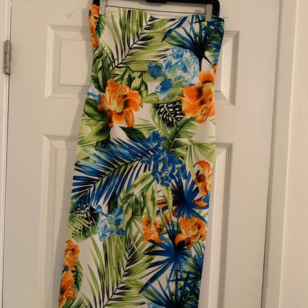Tube too knee length dress